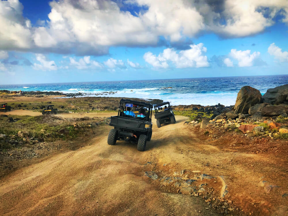 Photo of Aruba ATV tours driving through beautiful landscape