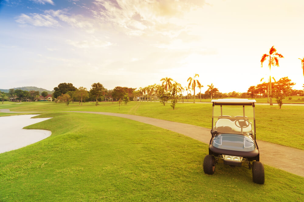 View of Aruba golf course